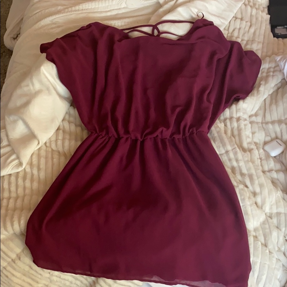 Magenta Dress